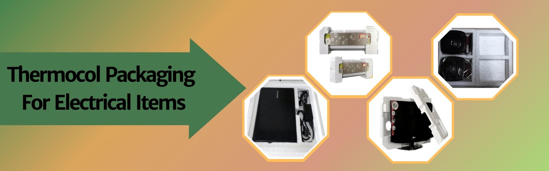 Thermocol Packaging for Electrical Items