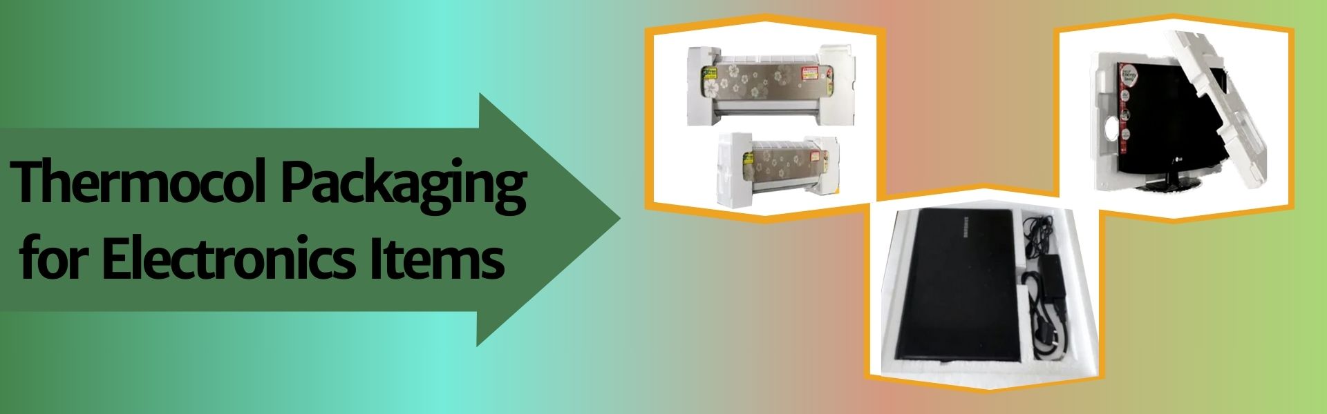 Thermocol Packaging for Electronics Items