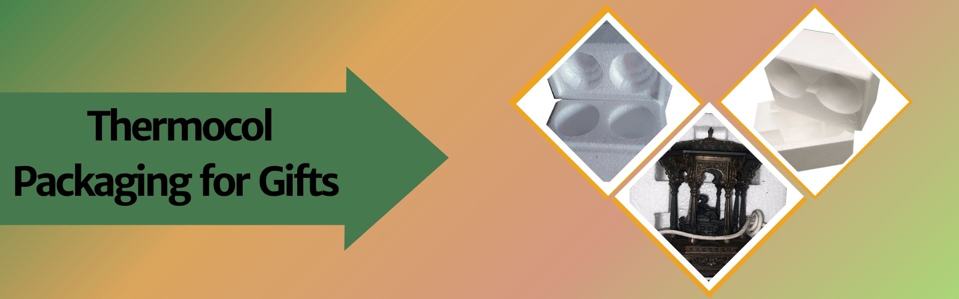 Thermocol Packaging for Gifts