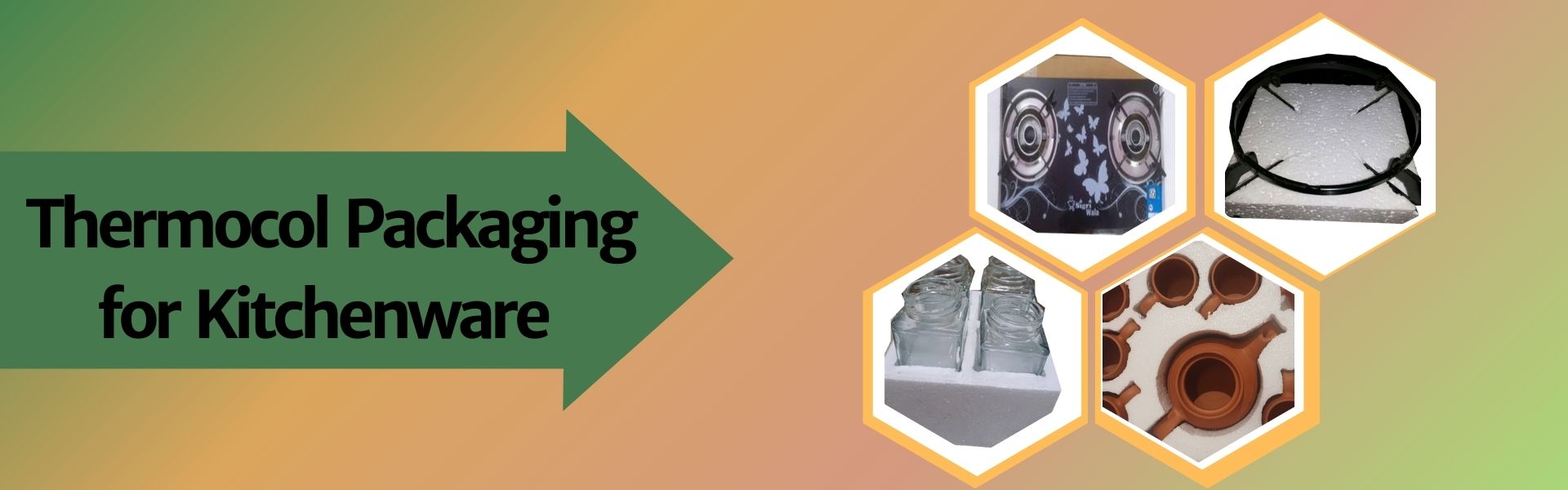 Thermocol Packaging for Kitchenware