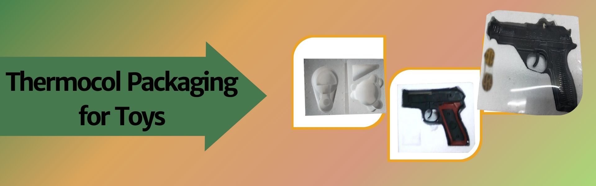 Thermocol Packaging for Toys