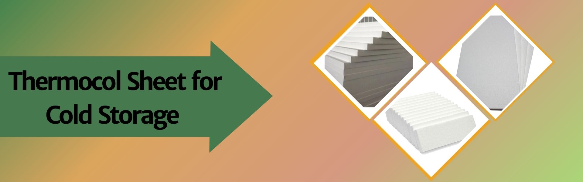 Thermocol Sheet for Cold Storage